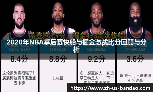 2020年NBA季后赛快船与掘金激战比分回顾与分析